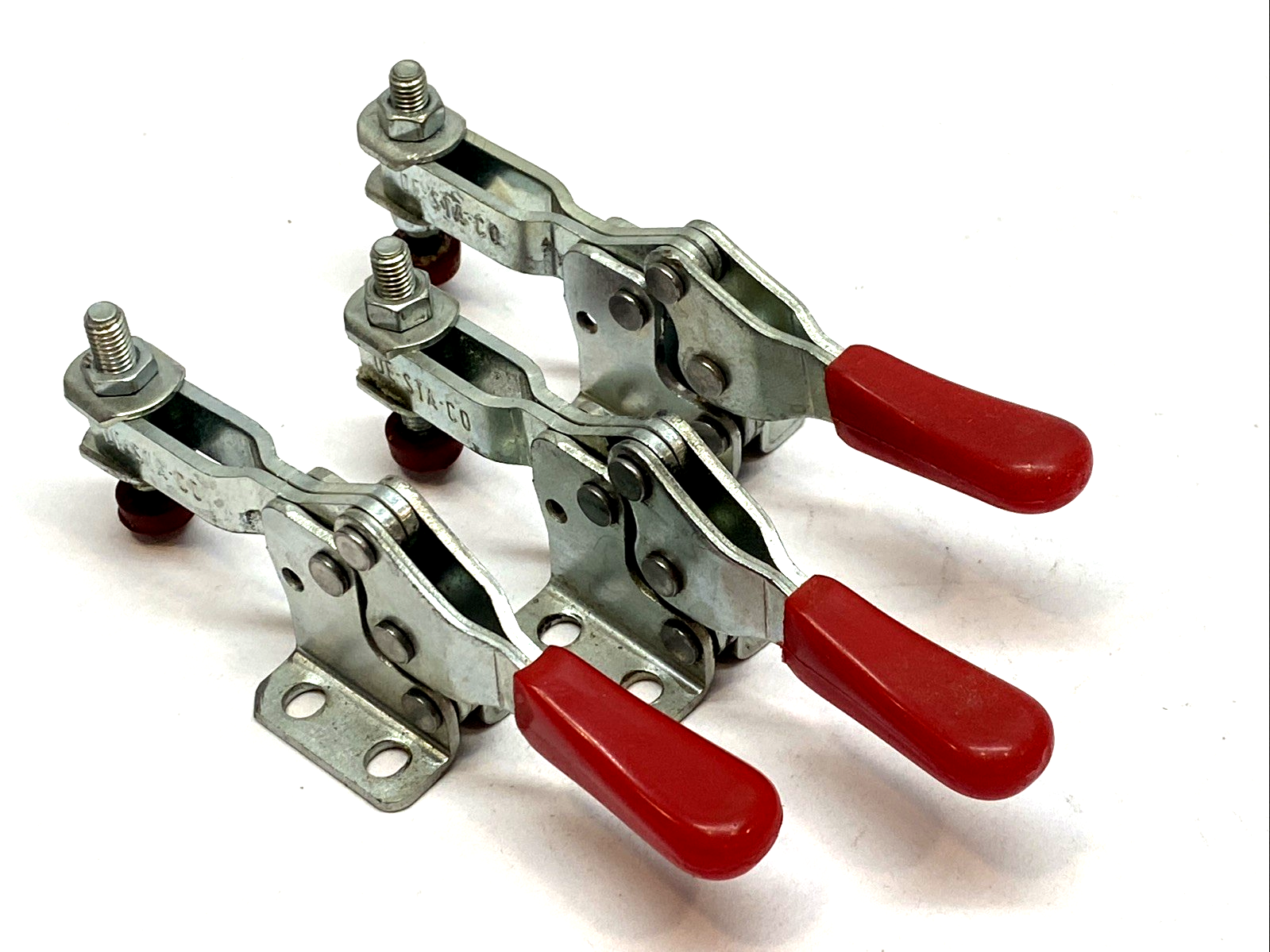 213-U | Destaco Horizontal Hold-Down Toggle Clamp LOT OF 3 - Used - Maverick Industrial Sales