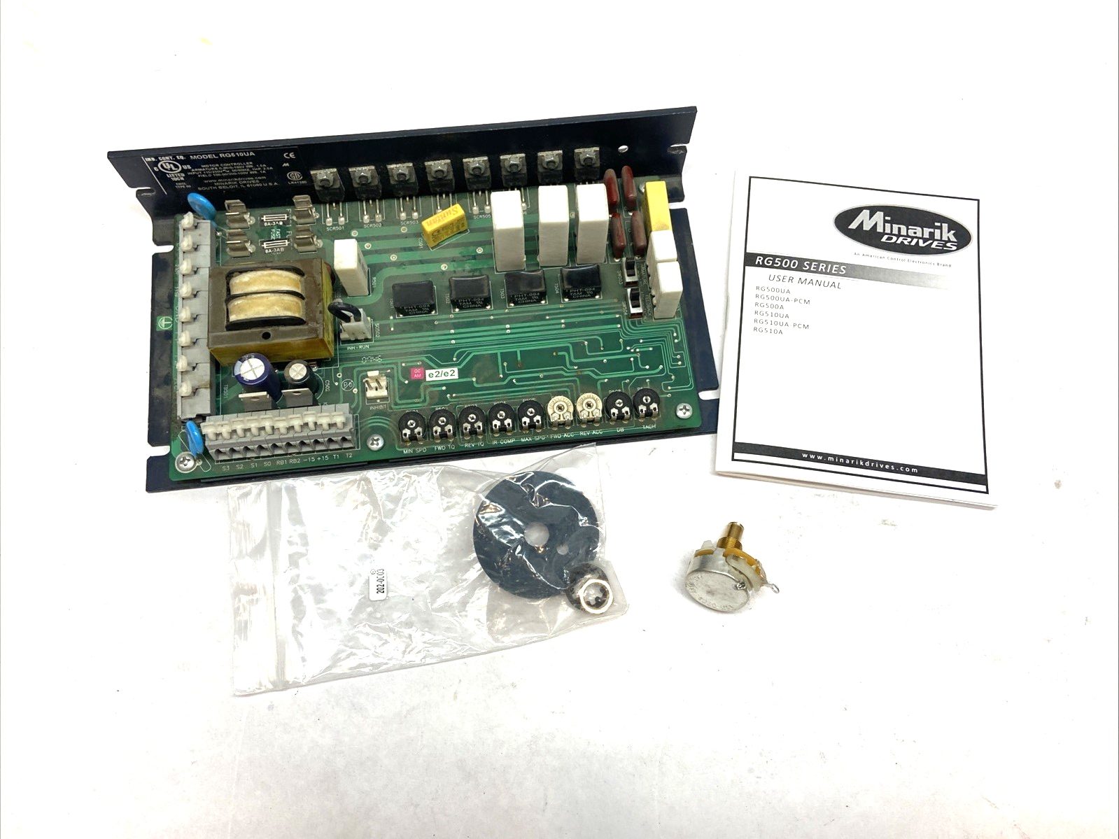 RG510UA | Minarik Motor Controller Board - For parts or not working - Maverick Industrial Sales