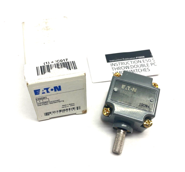 Eaton E50DR1 Side Rotary Plug-In Limit Switch Standard Spring Series A1 - Maverick Industrial Sales