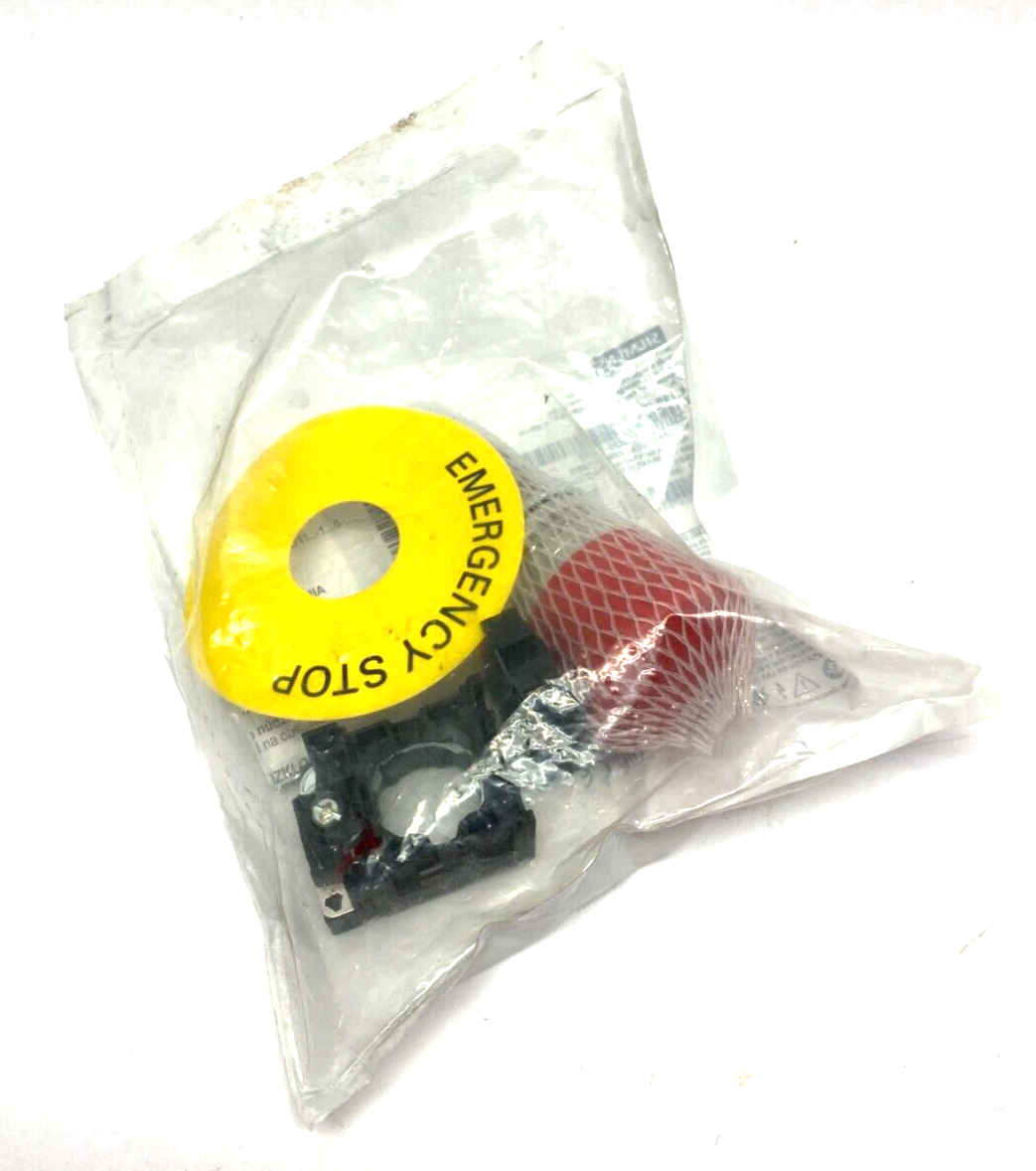 Siemens 3SU1150-1HB20-1CG0 Emergency Stop Pushbutton 22mm RED - Maverick Industrial Sales
