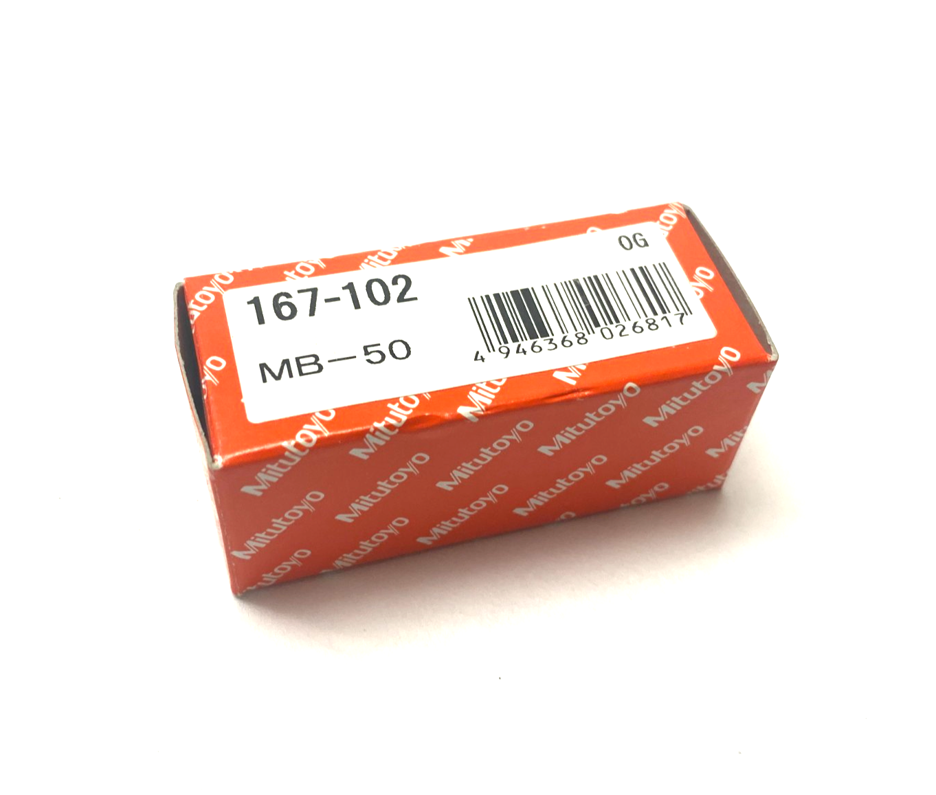 Mitutoyo 167-102 Metric Micrometer Standard 50mm MB-50 - Maverick Industrial Sales