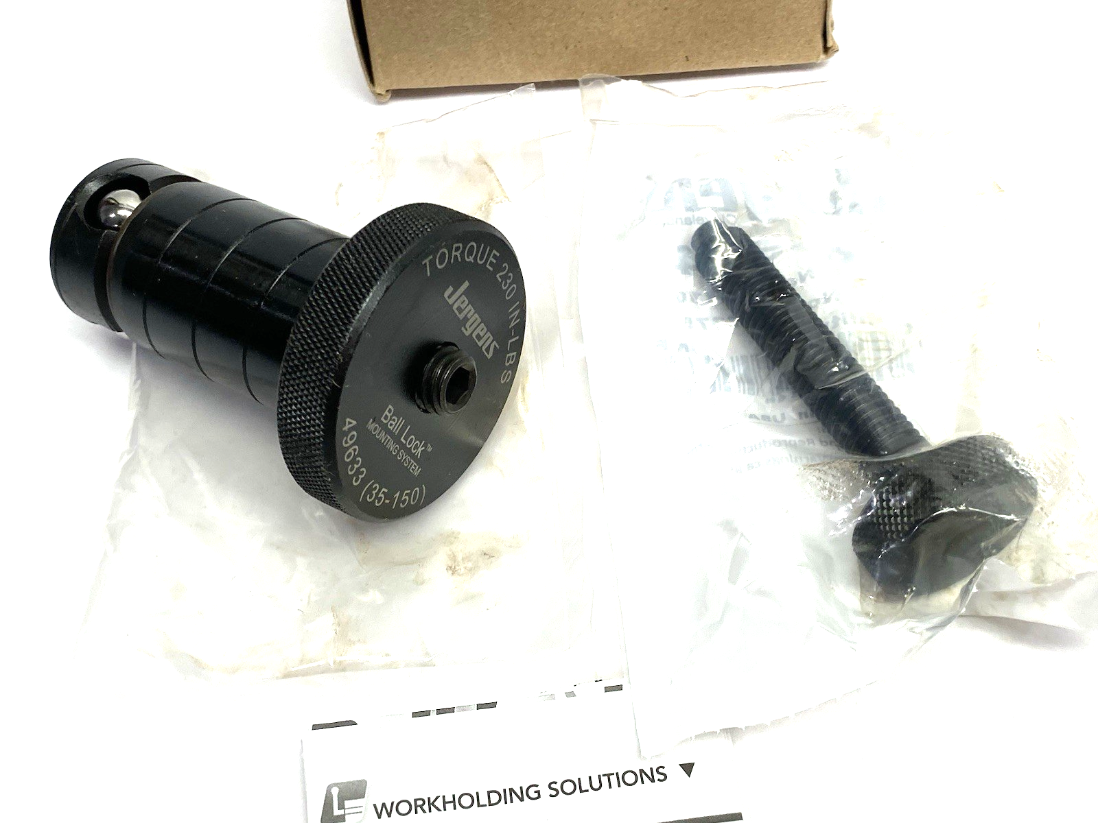 49633-S | Jergens Ball Lock® Fast Acting Shank 35mm x 1.50 Standard, BLS-35-150 - New - Maverick Industrial Sales