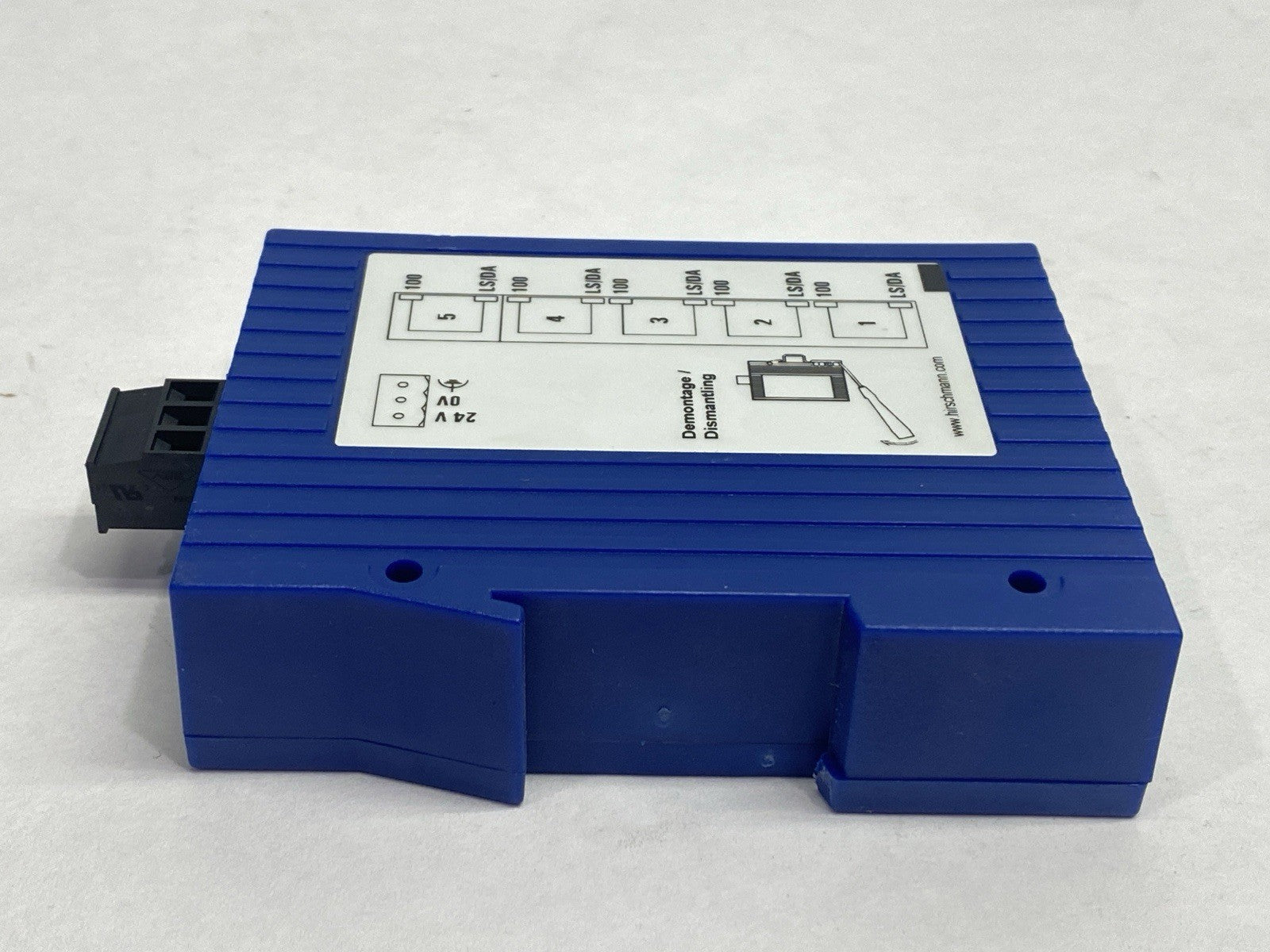 SPIDER 5TX EEC | Hirschmann 5-Port Ethernet DIN Rail Switch - Used - Maverick Industrial Sales