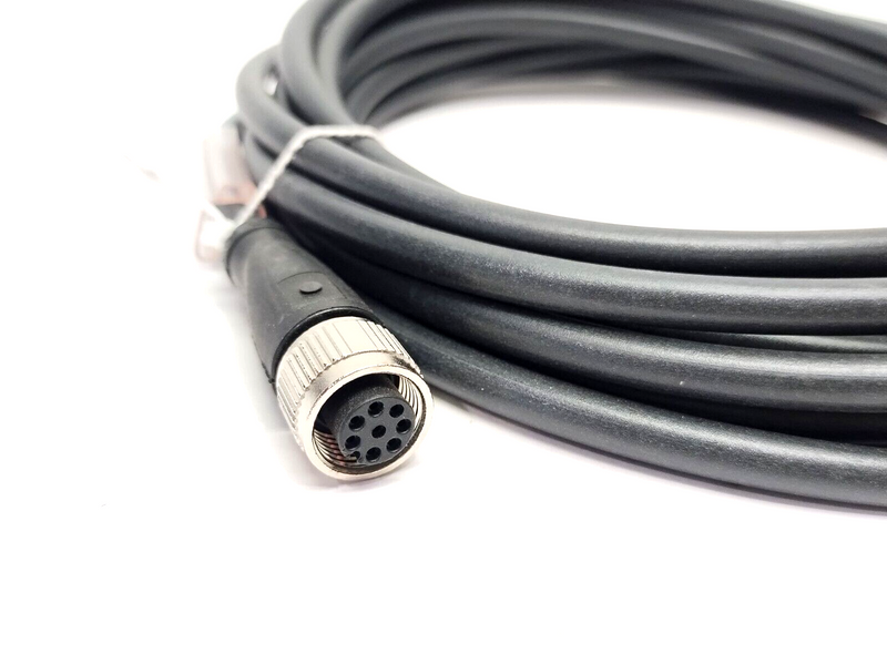 Pepperl+Fuchs V19-G-BK5M-PUR-U-V19-G Connection Cordset M12 8-Pin 5m 240775-0046 - Maverick Industrial Sales