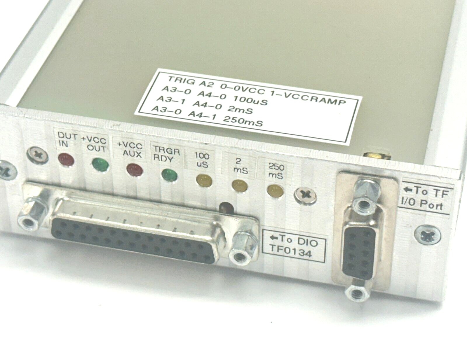 El Rampino DUT Fixture 100uS / 2mS / 250mS 0-0VCC 1-VCCRAMP - Maverick Industrial Sales
