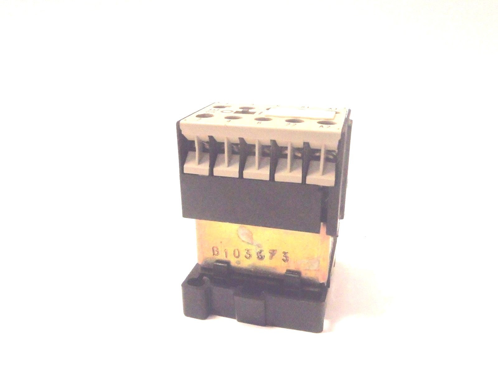 Siemens 3TJ5001-0BB4 Auxiliary Contactor Block Relay 01E 24V - Maverick Industrial Sales
