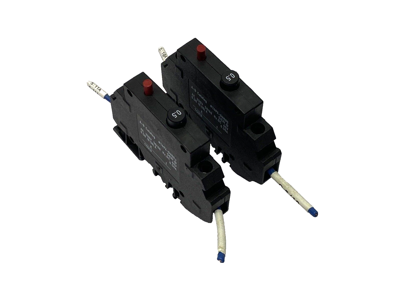 Allen Bradley 1492-GH005 Ser. B Circuit Breaker 0.5A 65V LOT OF 2 - Maverick Industrial Sales