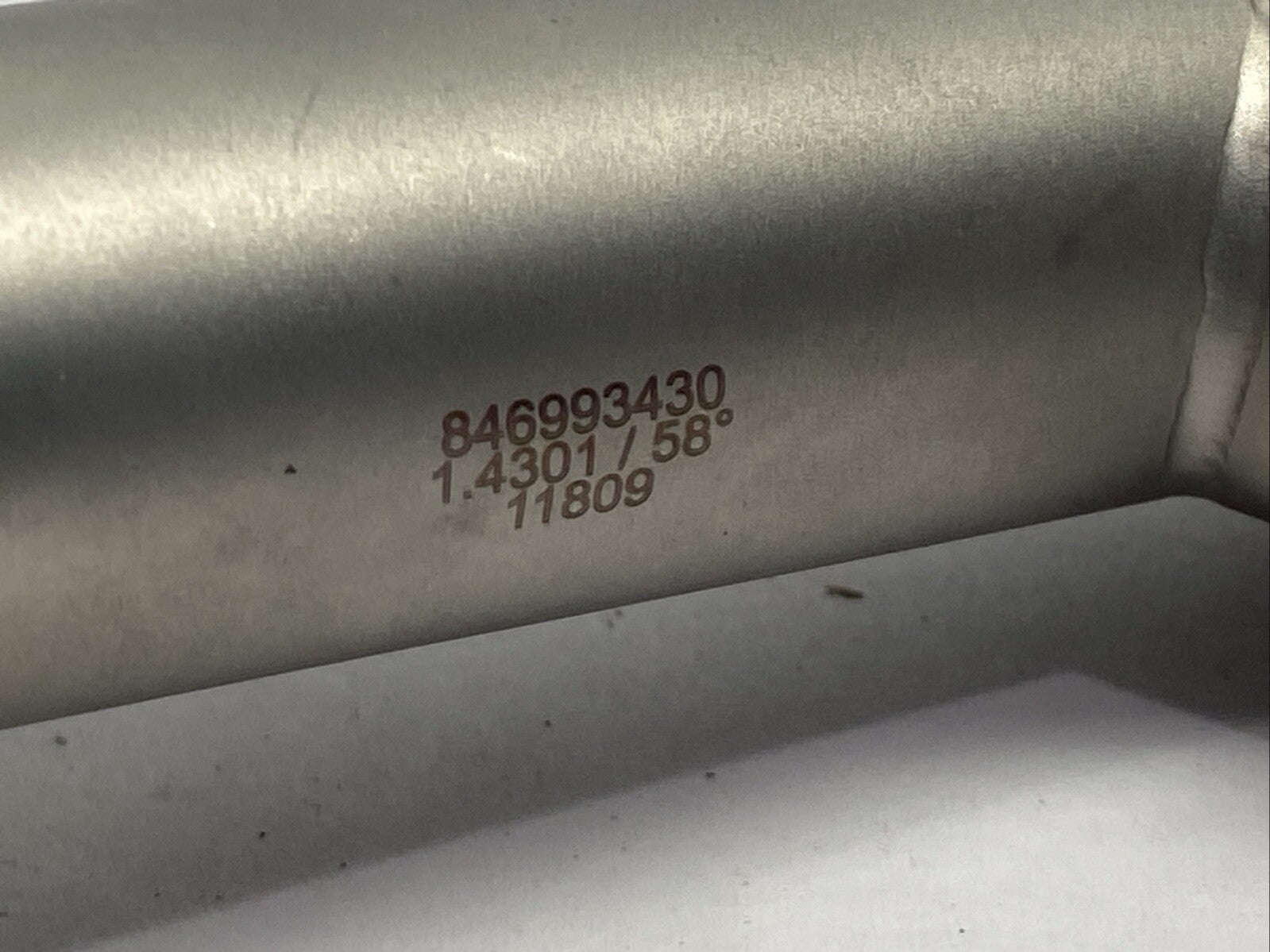 Scablab 846993430-R00 High Vacuum Tubing 1.4301 / 58 11809 - Maverick Industrial Sales