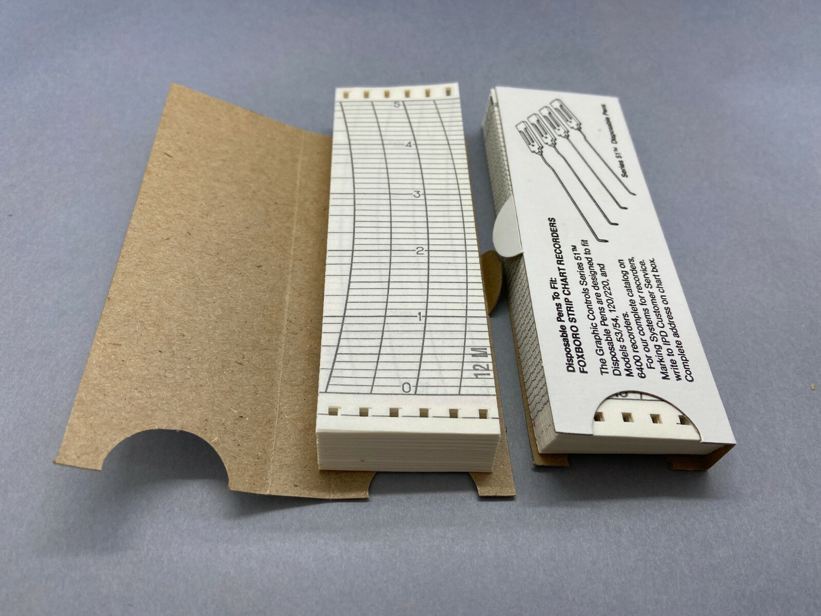 Graphic Controls GC-33256 Strip Chart Paper for Foxboro 0-5 Range - Maverick Industrial Sales