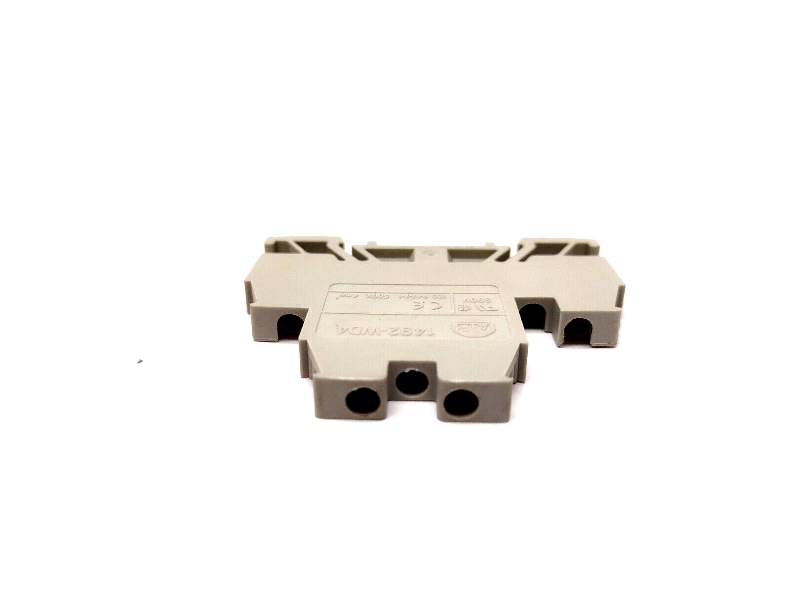 1492-WD4 | Allen Bradley Two Circuit Feed Through Terminal Block, Gray, LOT OF 10 - Used - Maverick Industrial Sales