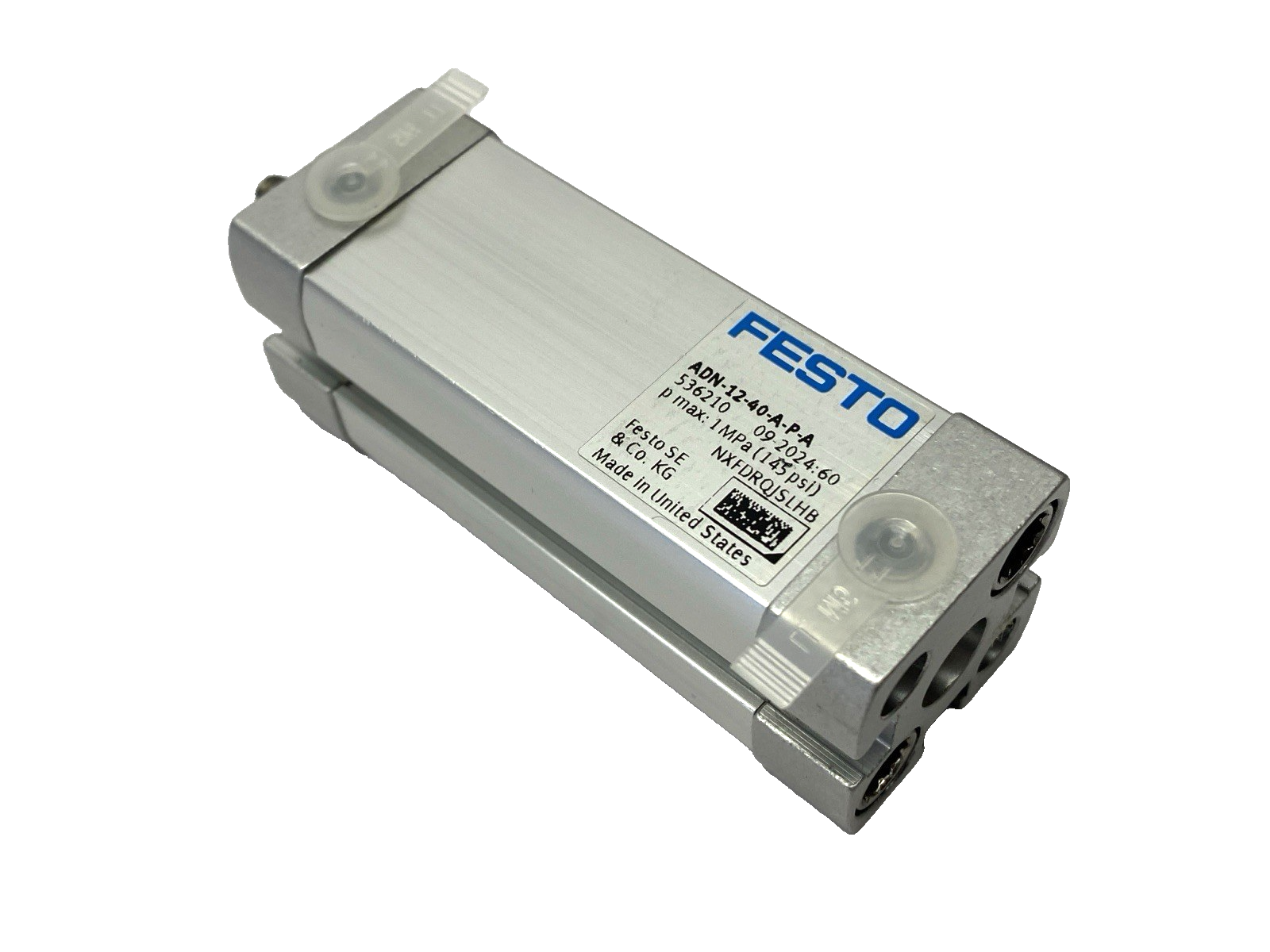Festo ADN-12-40-A-P-A Pneumatic Compact Cylinder 12mm Bore 40mm Stroke 536210 - Maverick Industrial Sales