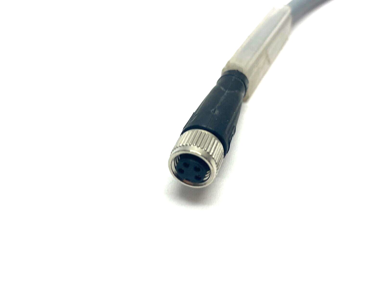 Pepperl+Fuchs V31-GM-0,3M-PUR-V1-G 4-Pin M12 Male to 4-Pin M8 Female 240797-0003 - Used - Maverick Industrial Sales