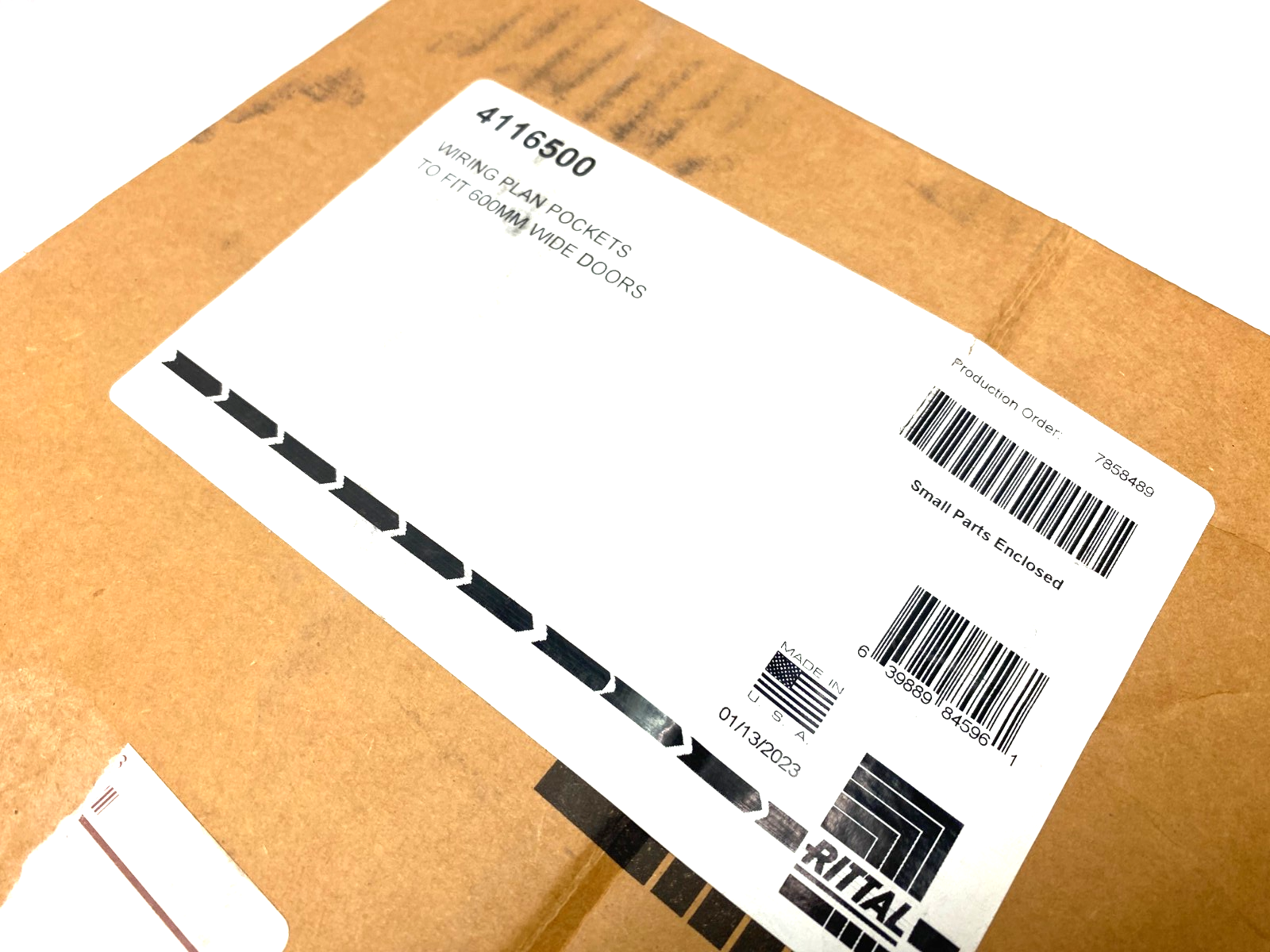 Rittal 4116500 Wiring Plan Pocket of Sheet Steel - Maverick Industrial Sales