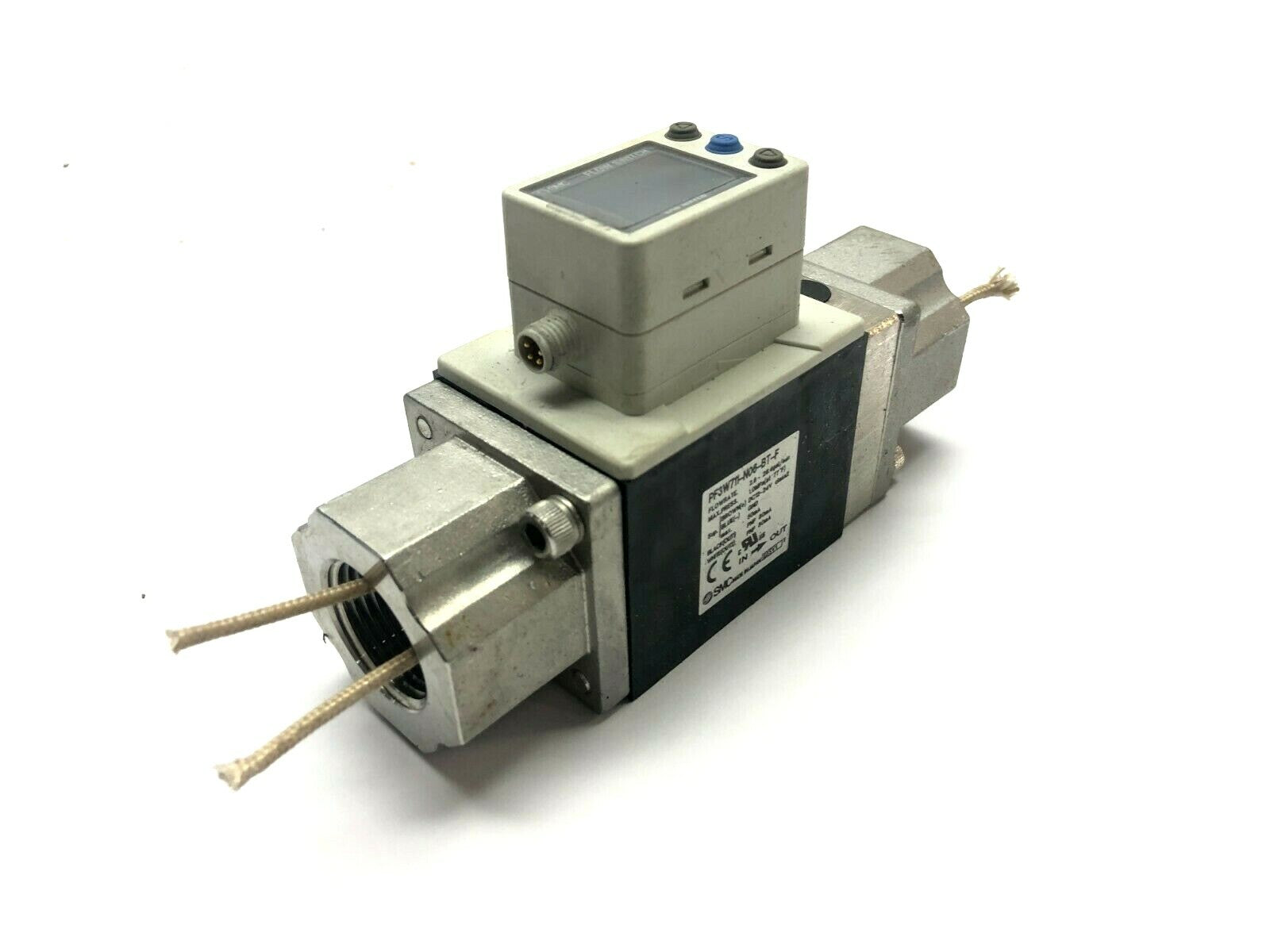 SMC PF3W711-N06-BT-F Digital Flow Swtich 1.0MPa Max 12-24VDC Class 2 - Maverick Industrial Sales