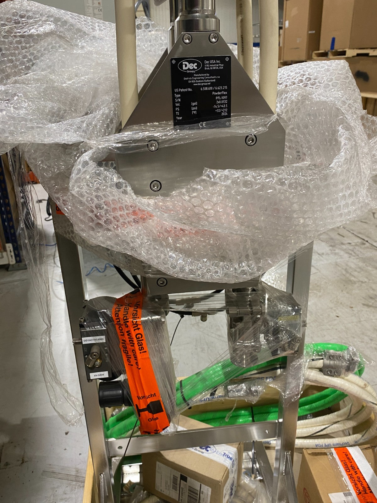 PFL 100 | DEC Group Powderflex Dosing System 2x0.0132gal, w/Safe Change Filter- New - Maverick Industrial Sales