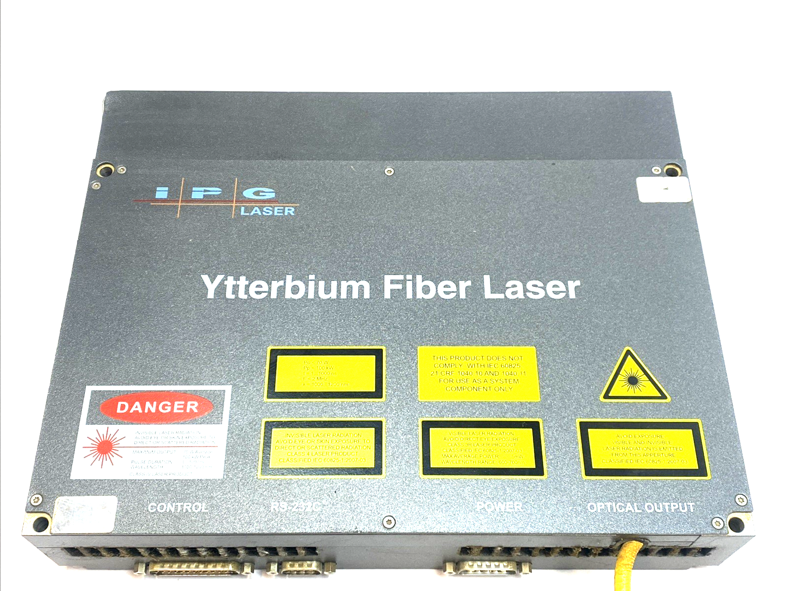 YLPM-1-4x200-20-20 | IPG 20W Pulsed Fiber Laser 1064nm - For parts or not working - Maverick Industrial Sales