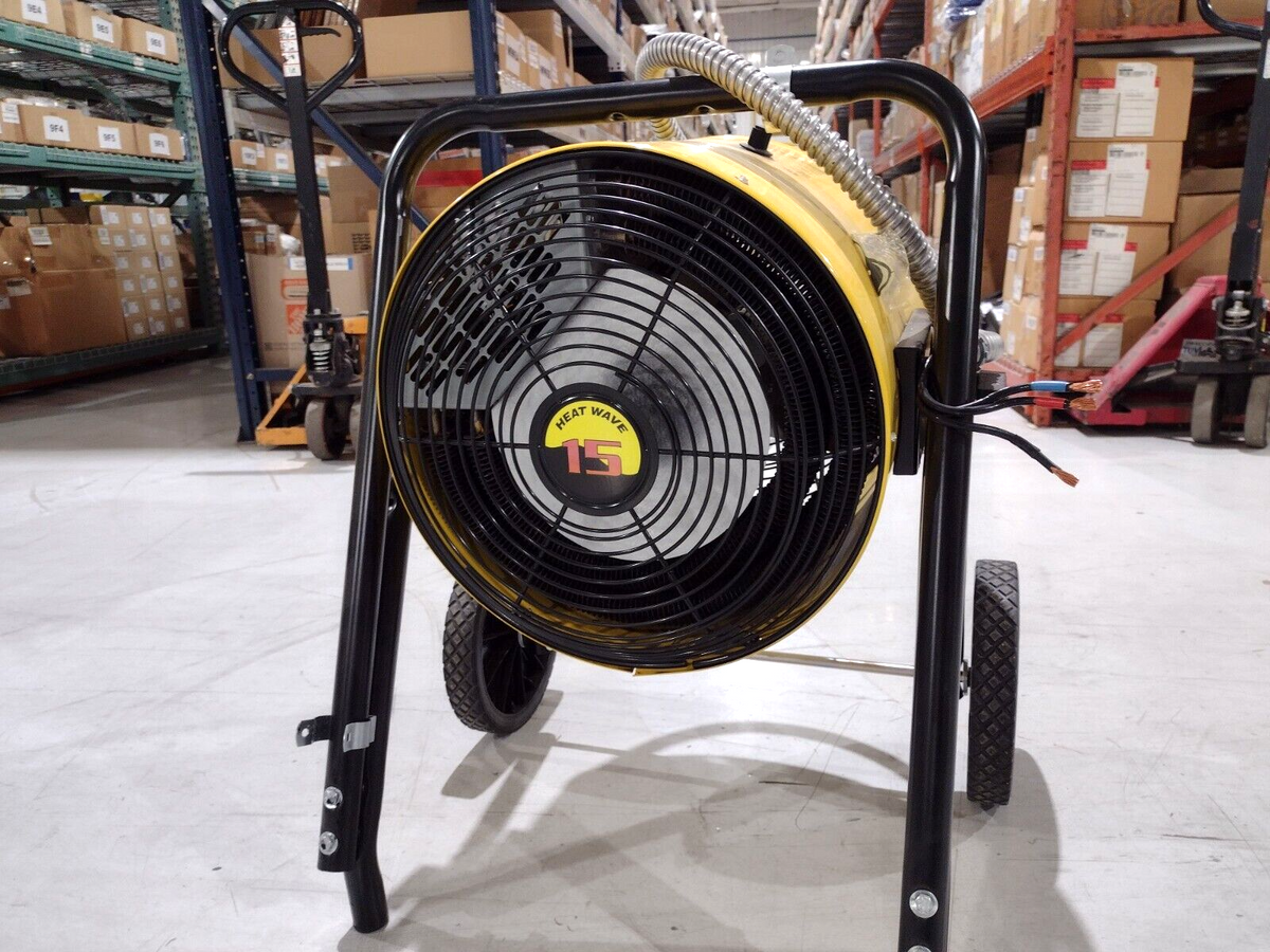 TPI Fostoria Sun-Mite FES-1520-3A HeatWave 15 Portable Electric Heater 15kW 208V - Maverick Industrial Sales