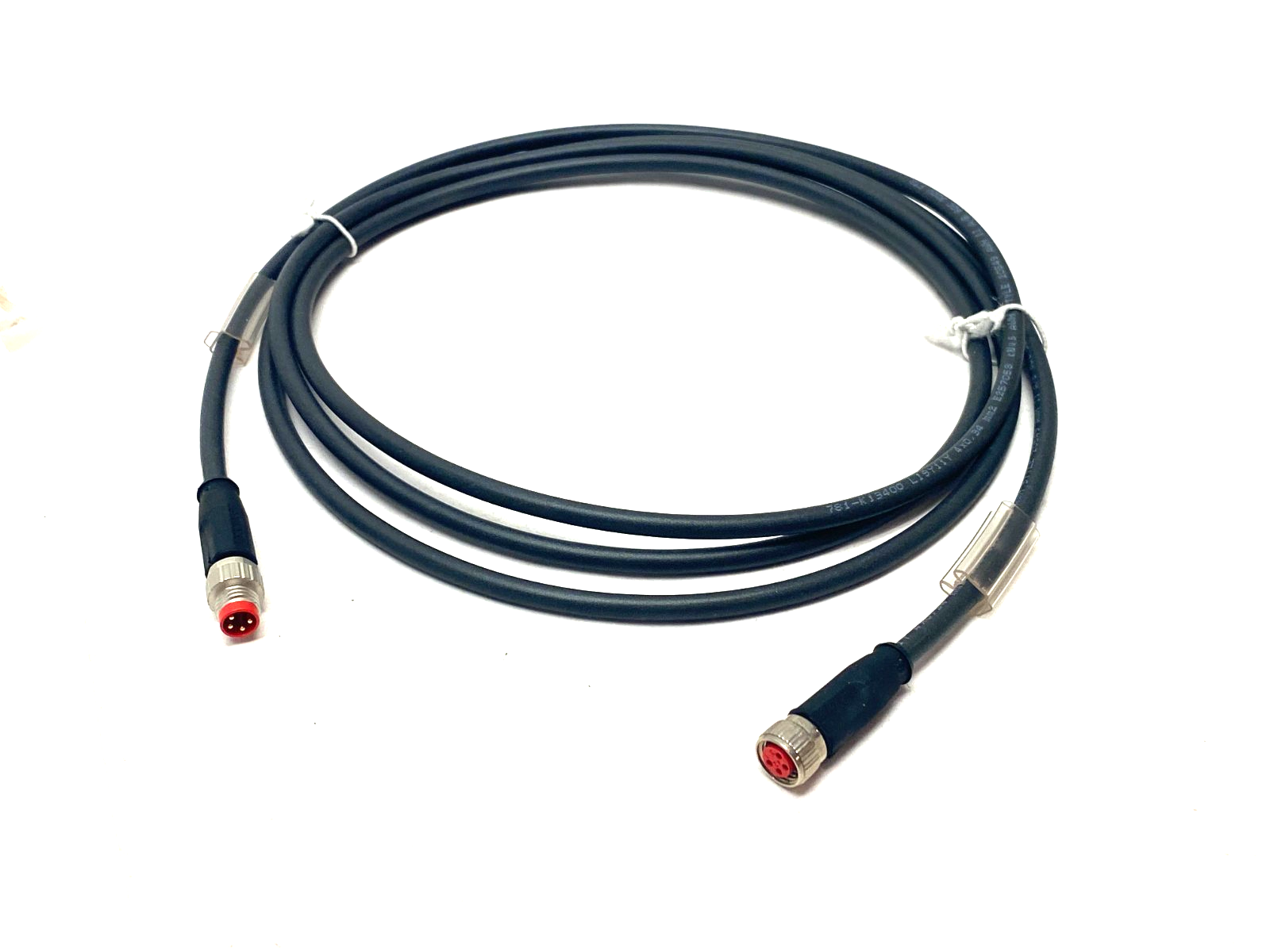 Beckhoff ZK2020-3132-0020 Double Ended Power Cordset M8 4-Pin 2m Length 017947 - Maverick Industrial Sales