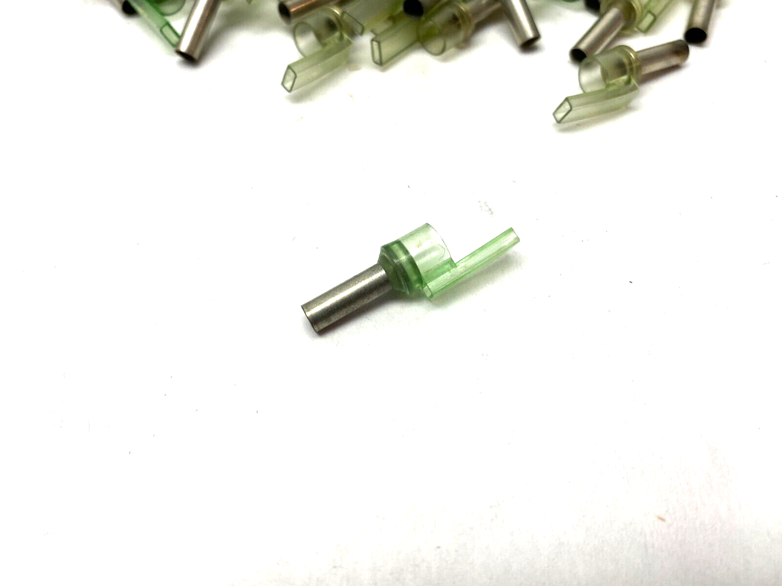 Grafoplast 710/60 12mm Spark Crimp-On Pins for Cable O.D. 6mm OPEN BOX OF 100 - Maverick Industrial Sales