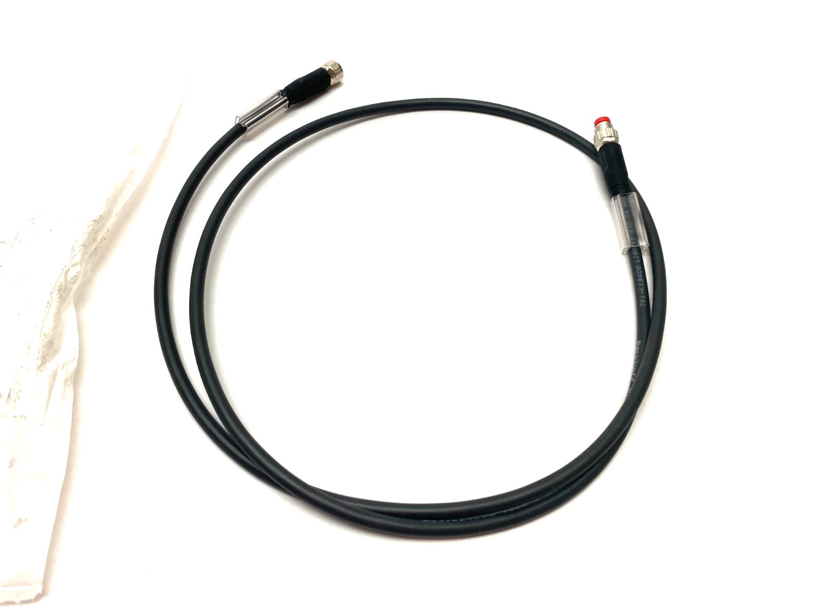 Beckhoff ZK2020-3132-0010 Double Ended Power Cable 1m M8 4-Pin 017946 - Maverick Industrial Sales