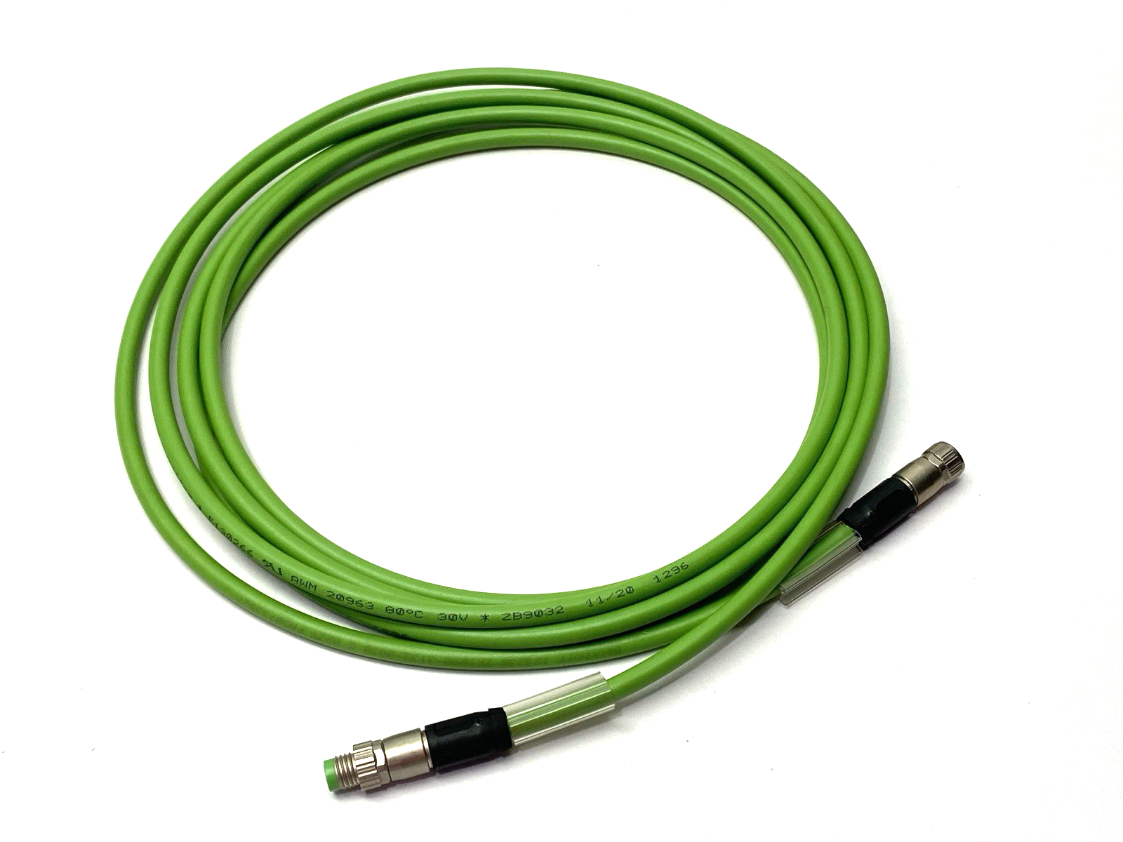 Beckhoff ZK1090-3132-0030 EtherCAT Double-Ended Cable Male M8 to Male M8 3m - Maverick Industrial Sales