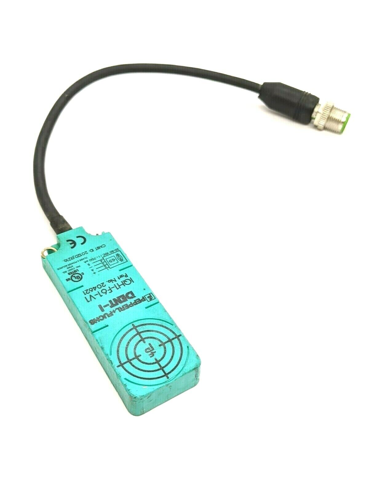 Pepperl+Fuchs IQH1-F61-V1 DENT-I Read/Write Head 204621 CRACKED MOUNTING HOLES - Maverick Industrial Sales