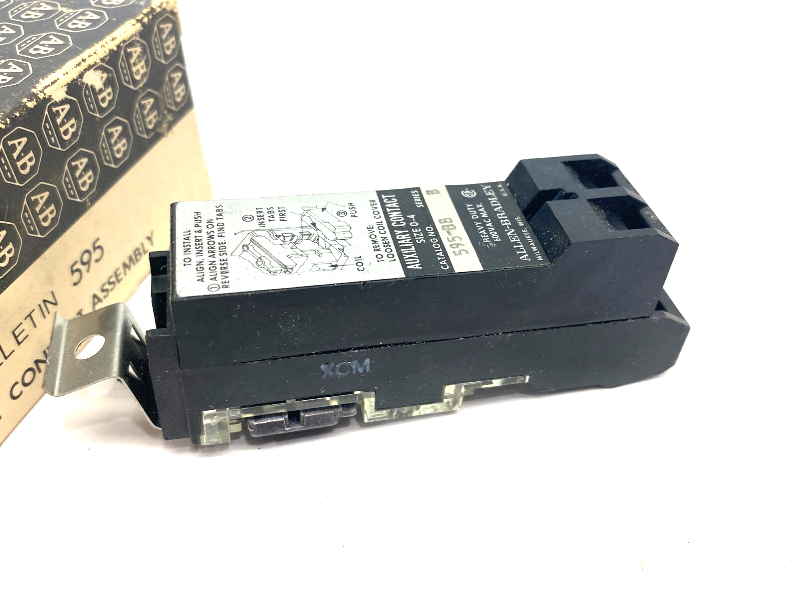 Allen Bradley 595-BB Ser. B Auxiliary Contact 2 NC - Maverick Industrial Sales