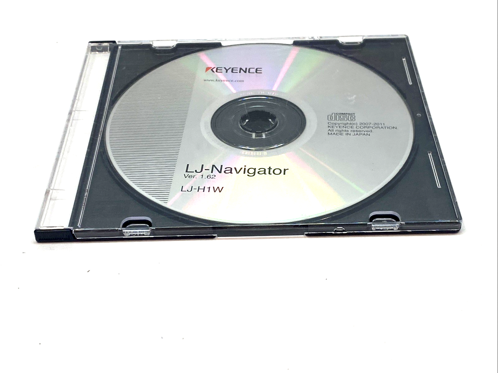 Keyence LJ-H1W LJ-Navigator CD manual - Maverick Industrial Sales
