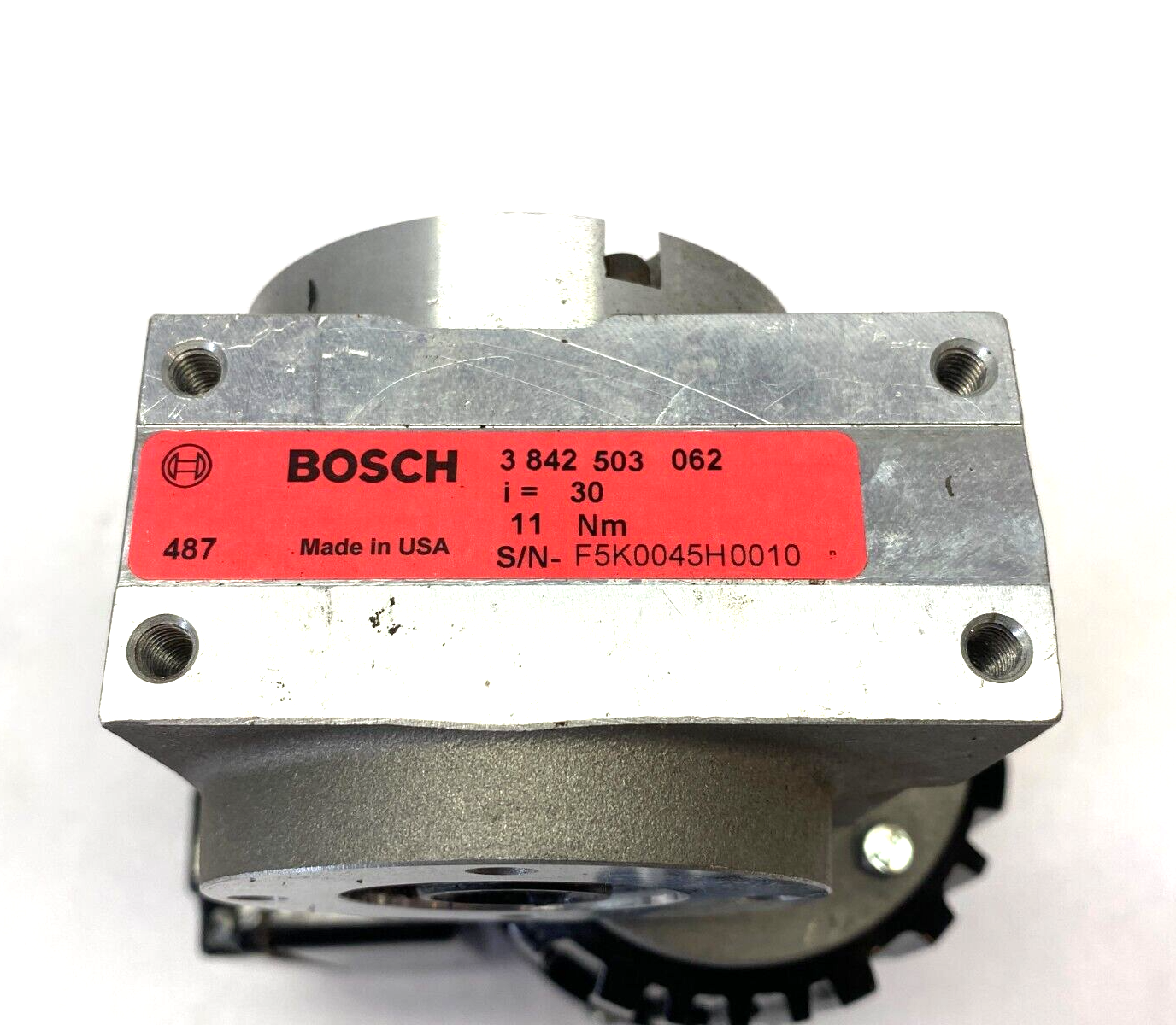 Bosch Rexroth Bodine 8981001818 AC Motor Type 34Y6BFPP, 3842503062 Gear Unit - Maverick Industrial Sales