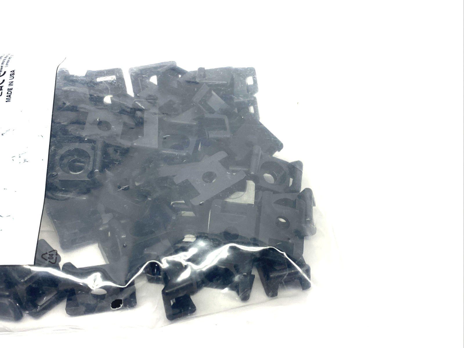 TM3S10-C0 | Panduit Black Cable Tie Mount, UV PA 6.6, 0.86"x0.61" #10 Screw 100-PK - New - Maverick Industrial Sales