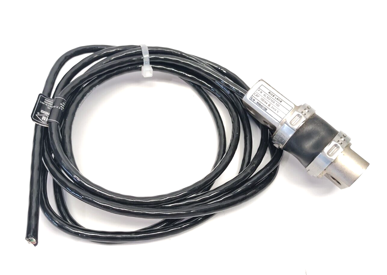 Rice Lake RL50210A-100 Single-Ended Beam Load Cell 100Lbs At 3mV/V - Maverick Industrial Sales