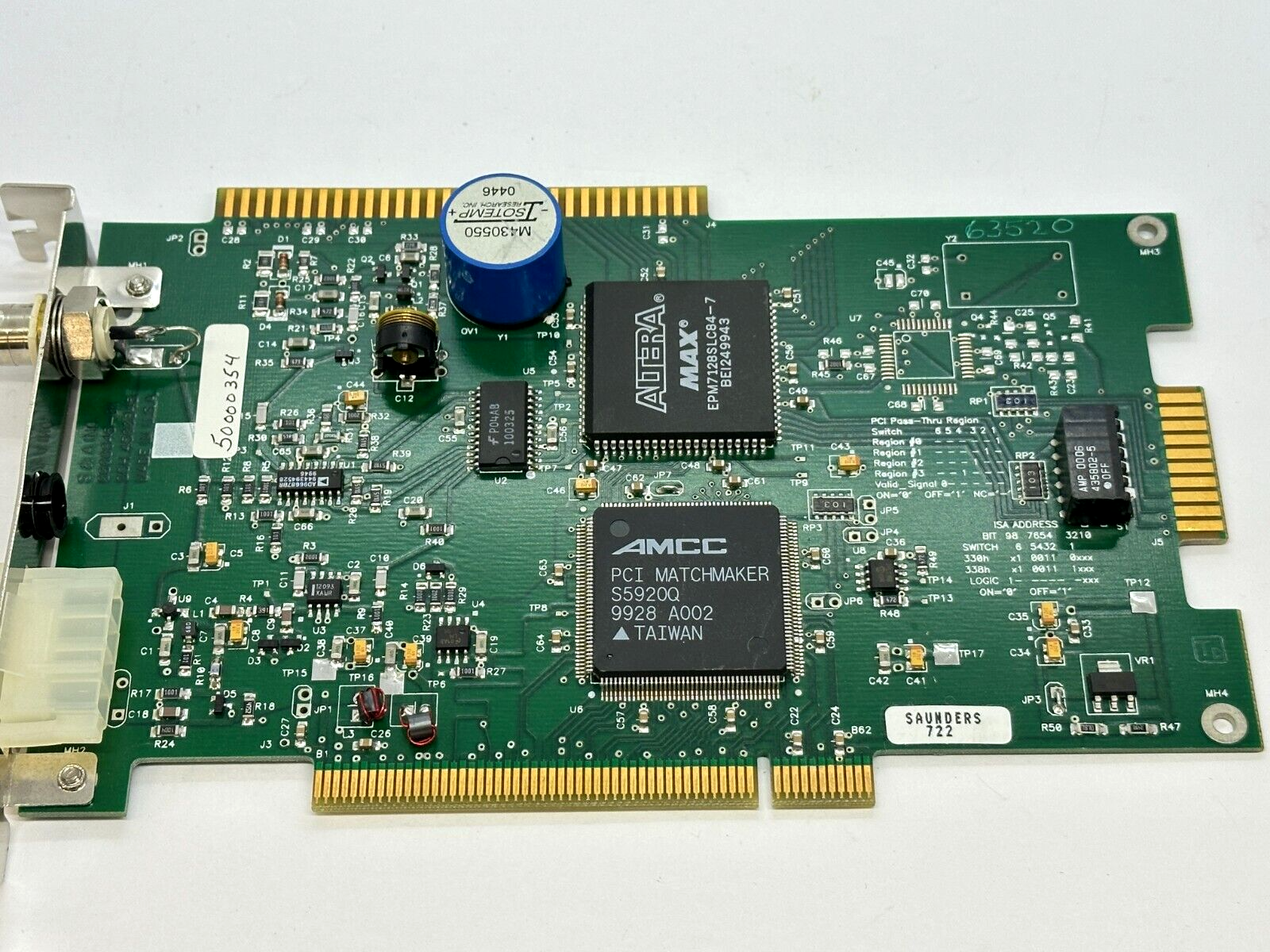 S&A 0000845-01 High Frequency Counter PCI Card SCH 4500845 - Maverick Industrial Sales
