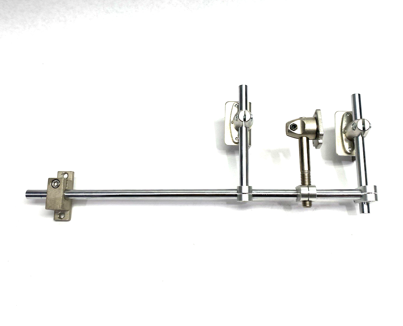 None | Adjustable Sensor Mounting Bracket Assembly 16" Height, 5" Arm Length - Used - Maverick Industrial Sales