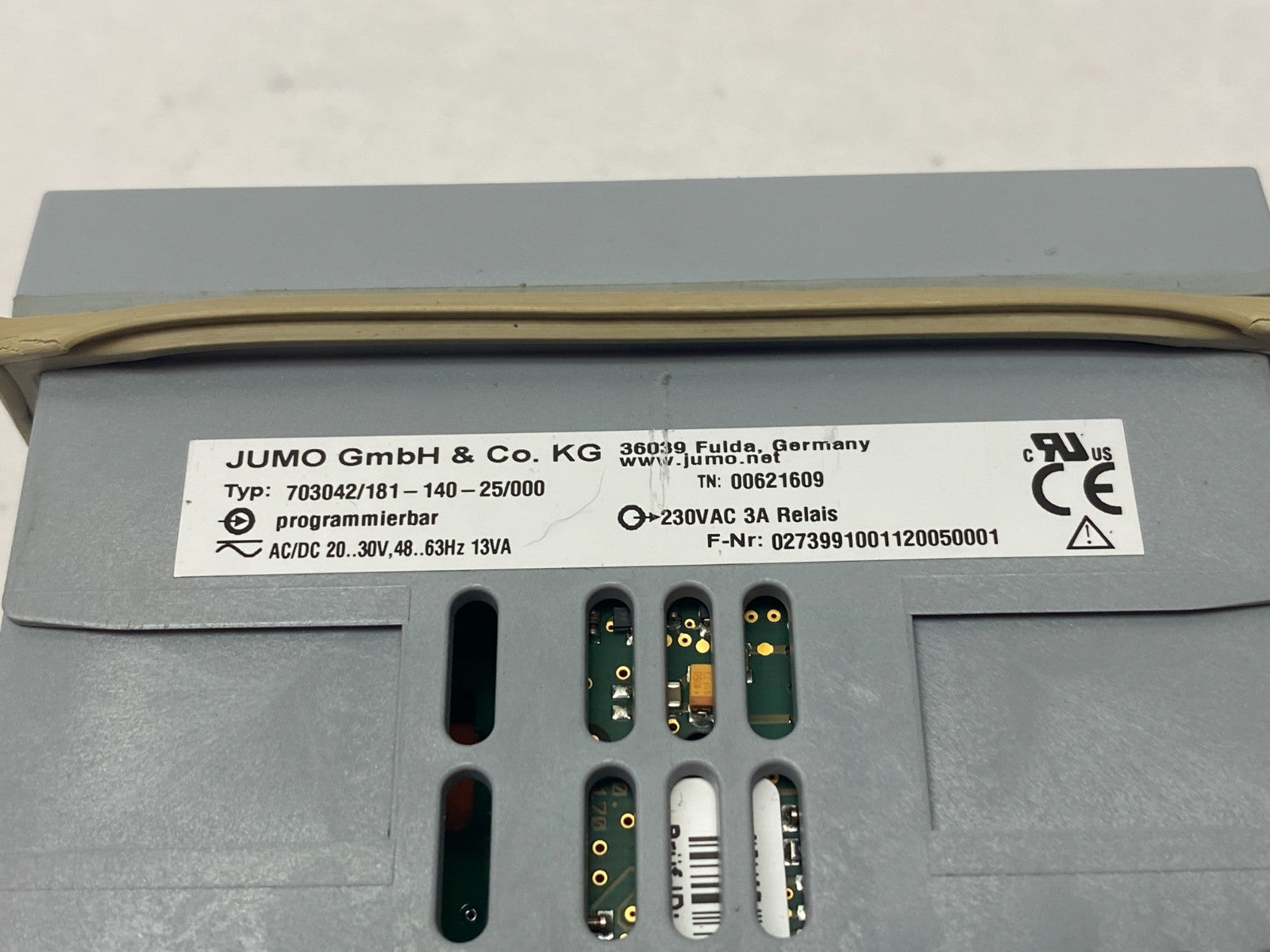JUMO 703042/181-140-25/000 dTRON Compact Controller 2-Logic Inputs - Maverick Industrial Sales