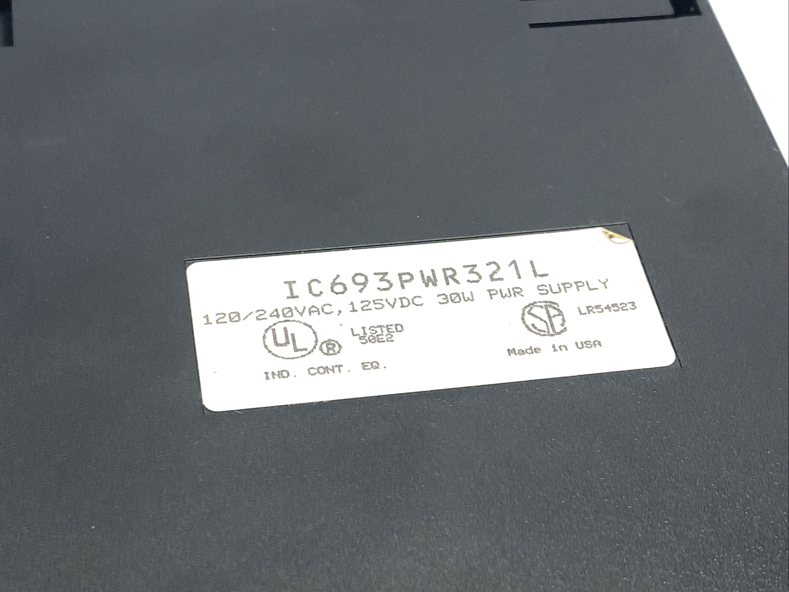 IC693PWR321L | GE Fanuc Power Supply Module 120/240VAC 125VDC, 24VDC Out - Used - Maverick Industrial Sales