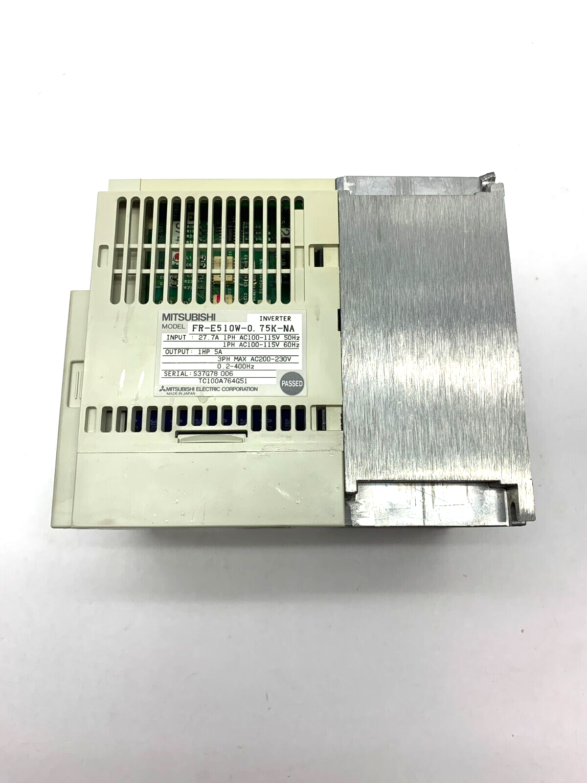 Mitsubishi FR-E510W-0.75K-NA Transistorized Inverter Series E500 - Maverick Industrial Sales