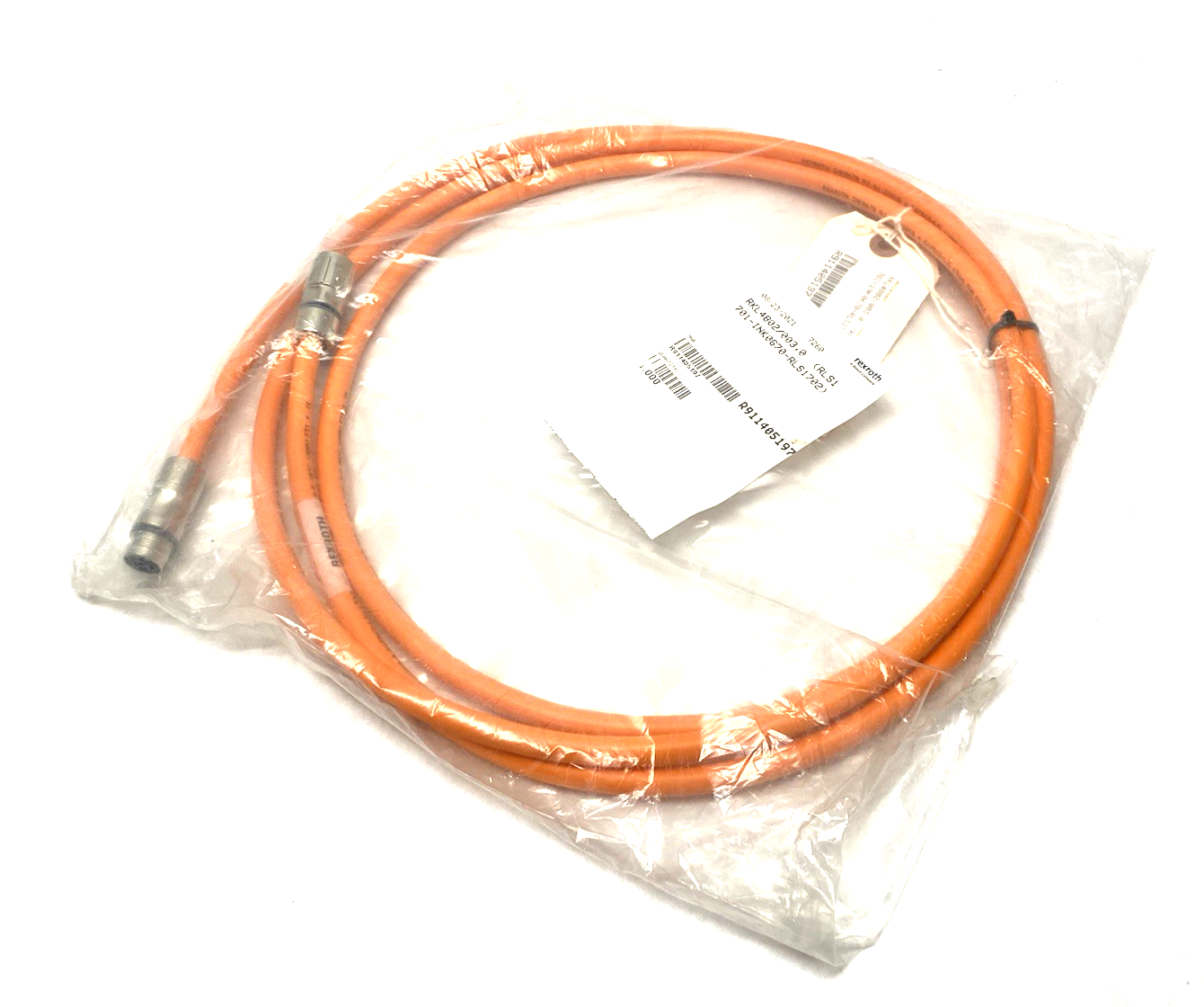 R911405197 | Bosch Rexroth Power Cable RKL4802/003,0 (RLS1701-INK0670-RLS1702) - New - Maverick Industrial Sales