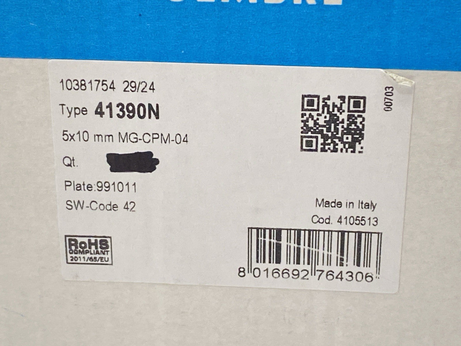 Cembre 41390N Terminal Marker Tags MG-CPM-04 PKG OF 1728 - Maverick Industrial Sales