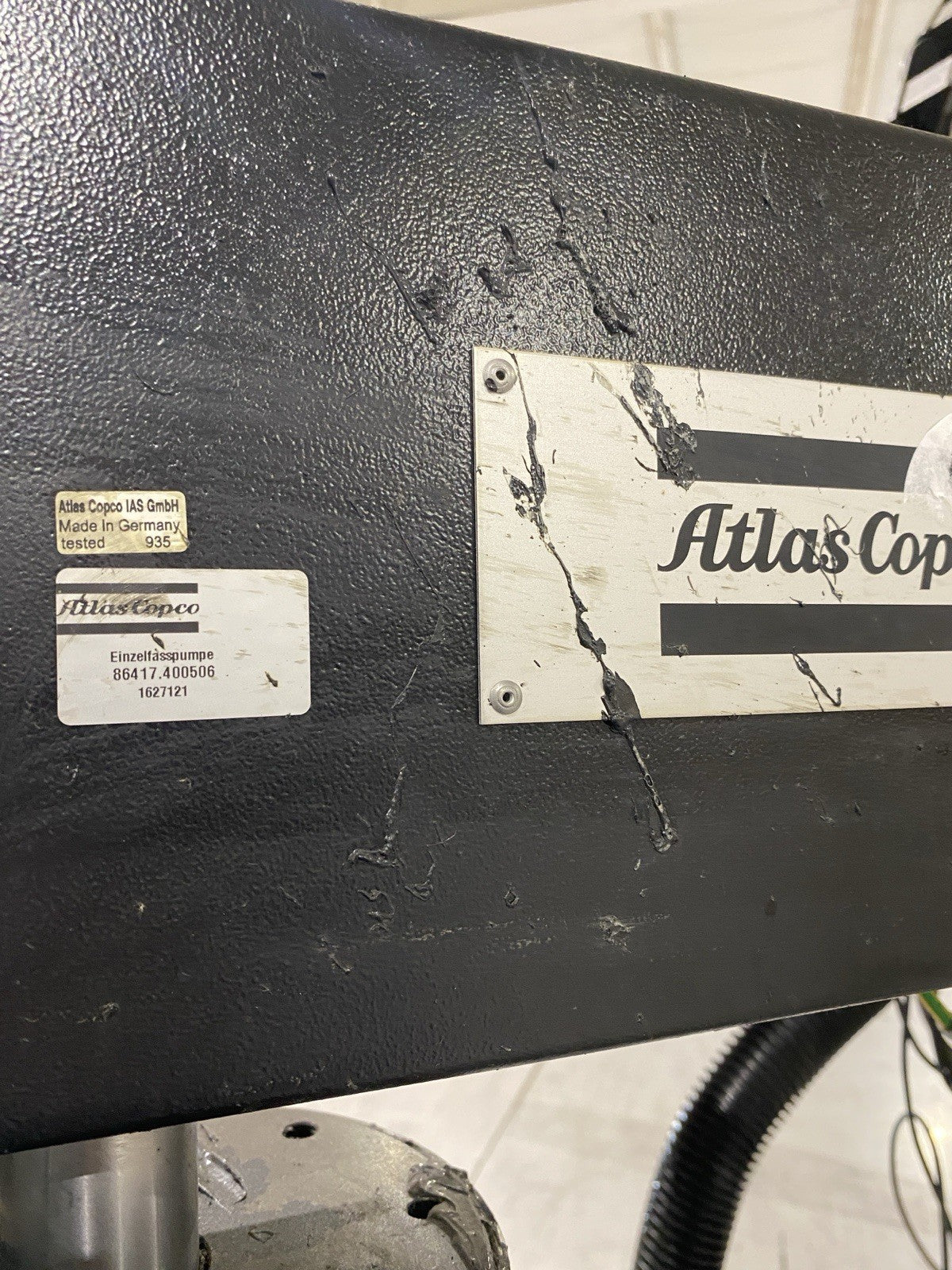 Atlas Copco SCA Adhesive Drum Dispensing System, Pumps and Controls - Maverick Industrial Sales
