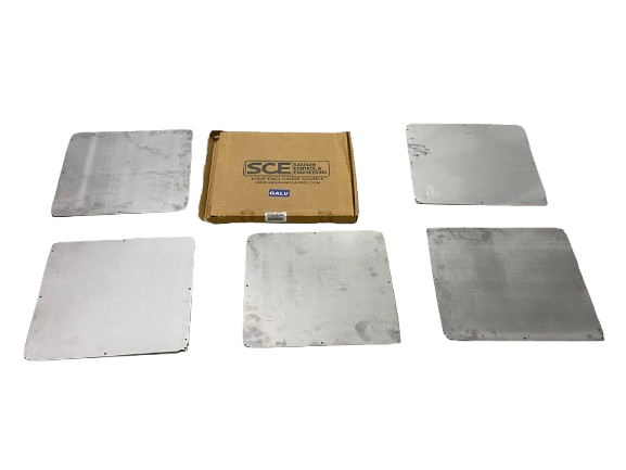 SCE-20P20GALV | Saginaw Control & Engineering Flat Enclosure Subpanel LOT OF 5 - New – Open box - Maverick Industrial Sales