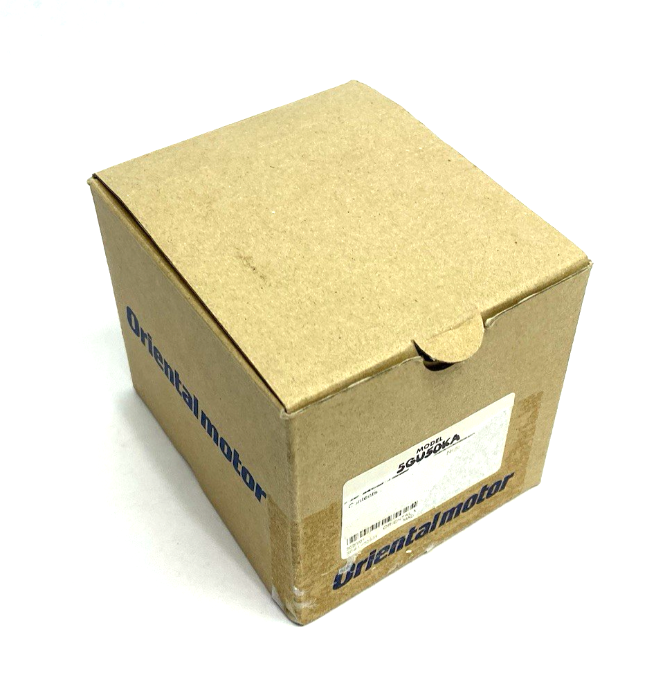 5GU50KA | Oriental Motor Gearhead Parallel Shaft (50:1) 5/8" Shaft Diameter - New - Maverick Industrial Sales