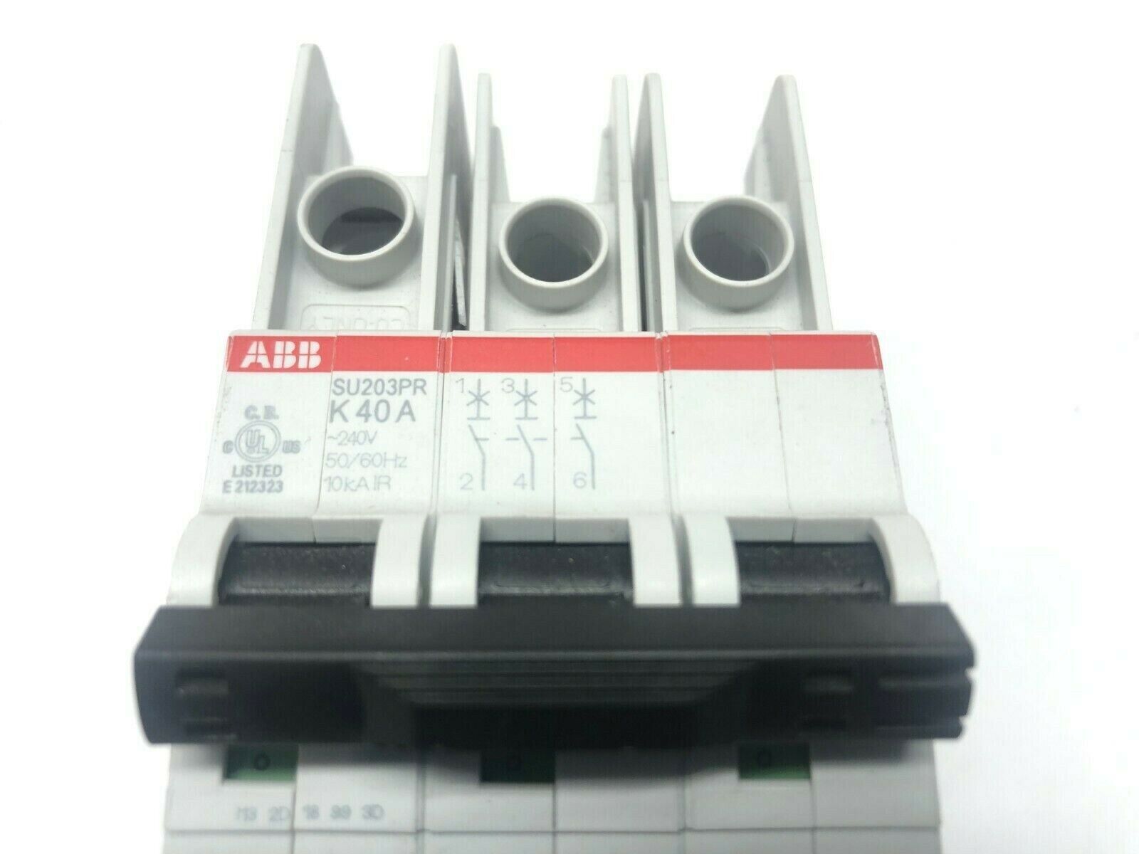 ABB SU203PR-K Circuit Breaker 3 Pole BROKEN HOUSING - Maverick Industrial Sales