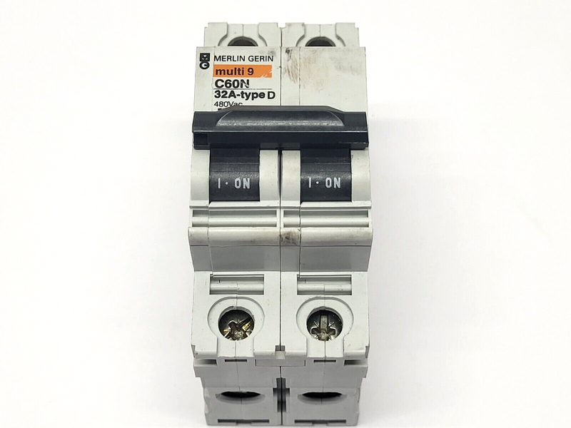 Merlin Gerin C60N Circuit Breaker Multi9 32A-Type D 24527 - Maverick Industrial Sales