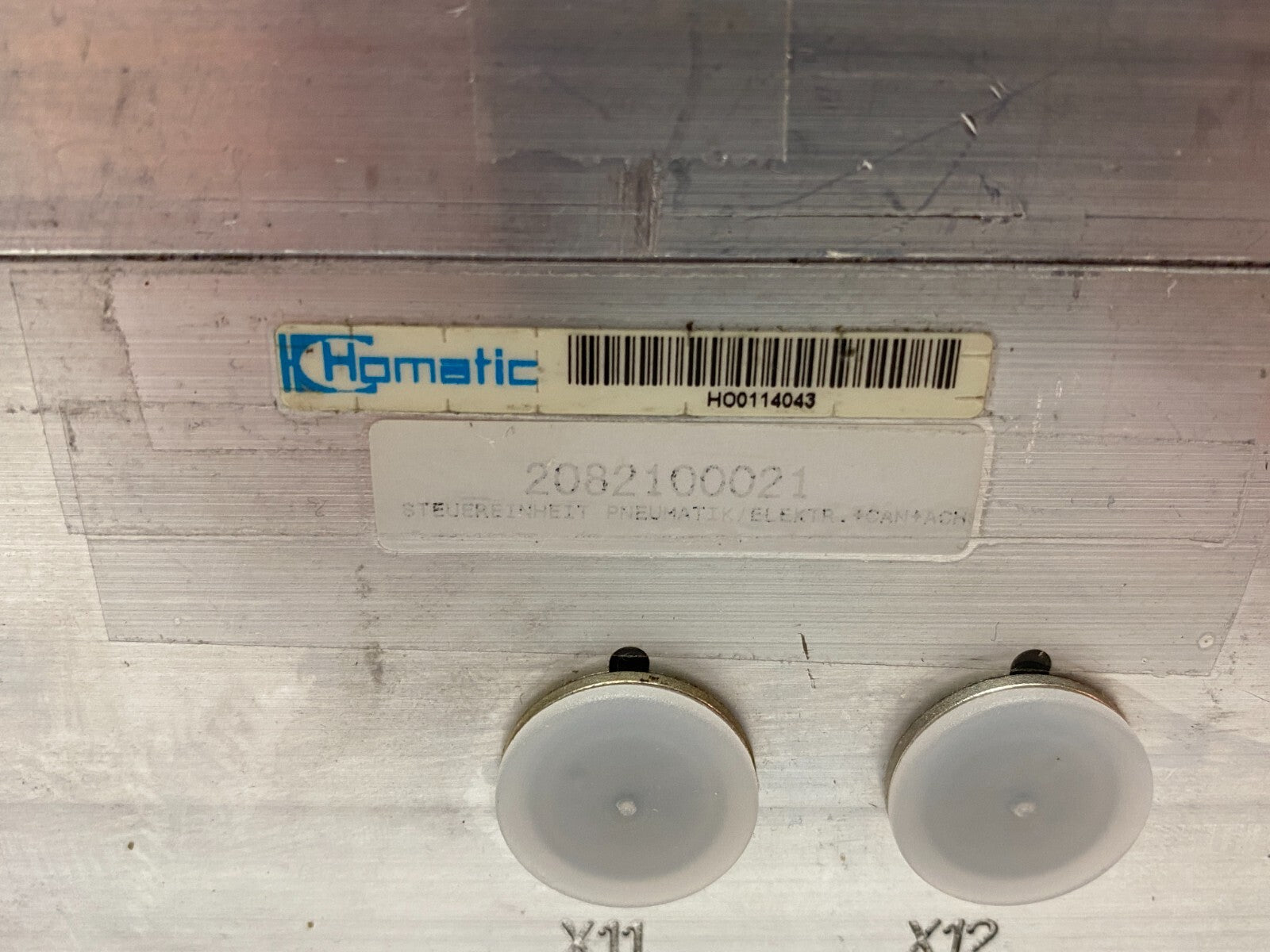 Homag 2082100021 Control Unit PNEUMATIK/ELEKTR.+CAN+ACHS - Maverick Industrial Sales
