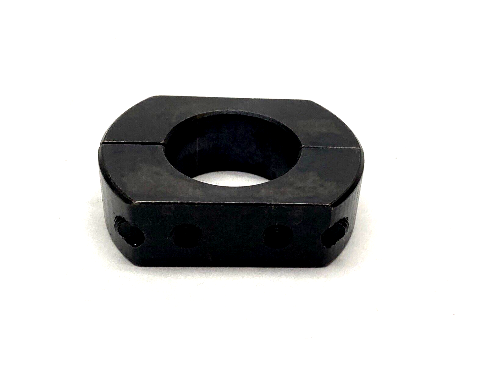 MiSUMi SCPKNK25-15 Clamping Shaft Collar Two Piece 2 Flats 2 Tapped Holes - Maverick Industrial Sales