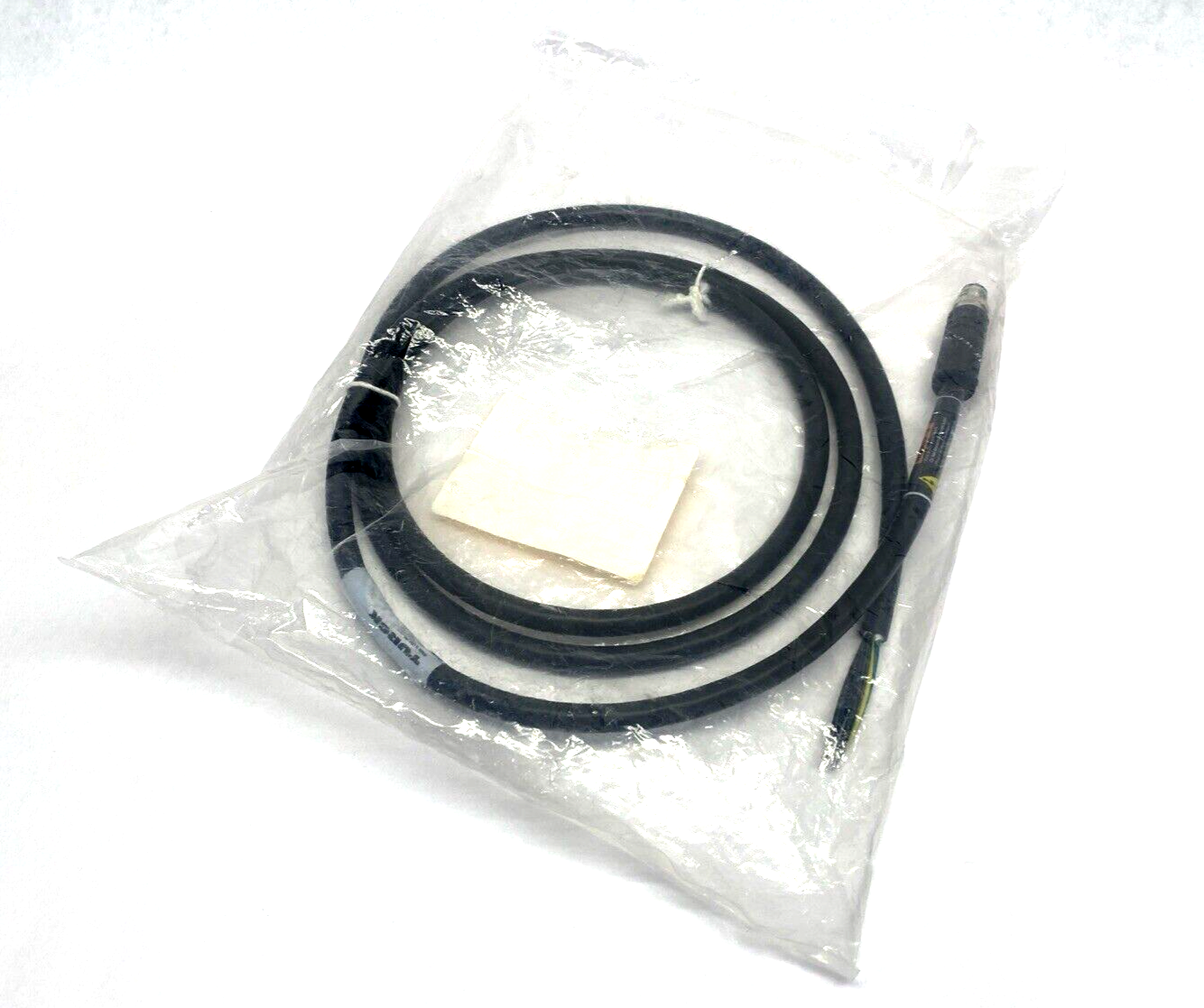 Turck RSP46PS-2 Power Cordset M12 Male 4-Pin 2m UX14876 - Maverick Industrial Sales