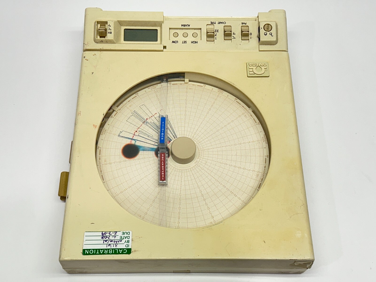 Omega CT Temperature & Humidity Chart Recorder - Maverick Industrial Sales