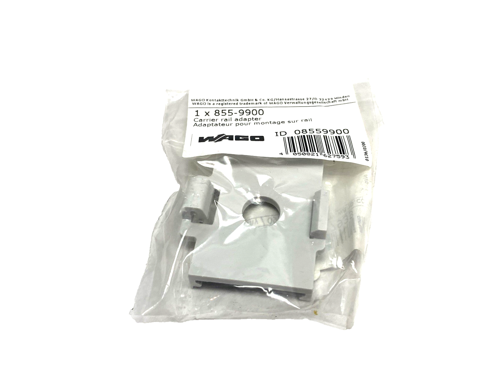 Wago 855-9900 Carrier Rail Adapter For Plug-In Transformers - Maverick Industrial Sales