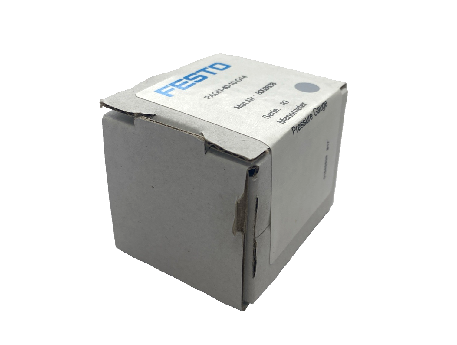 Festo PAGN-40-10-G14 Pressure Gauge 8003638 - Maverick Industrial Sales