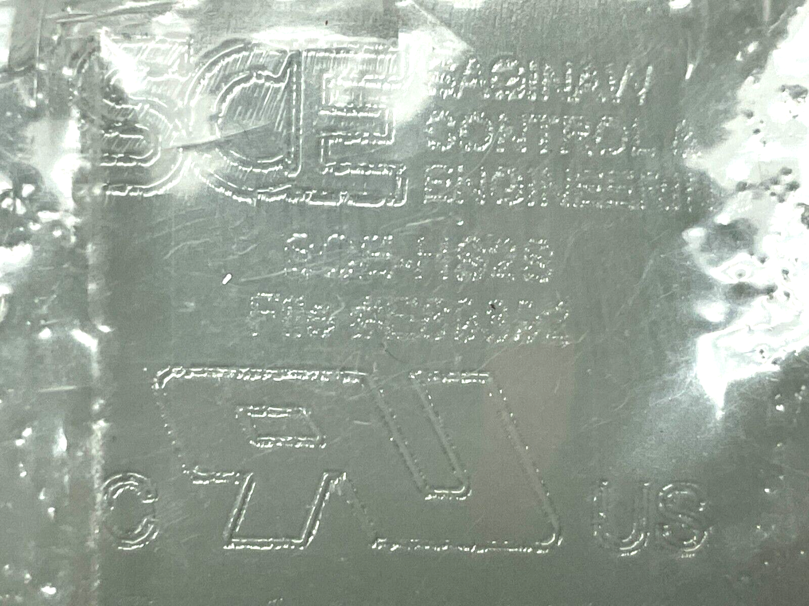 Saginaw Controls SCE-HS2S Hole Seal 2" Square LOT OF 2 - Maverick Industrial Sales